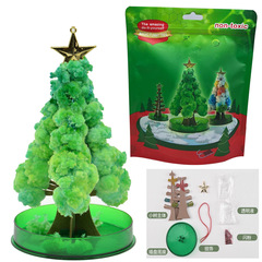 紙の木の会の開花の色の袋のクリスマスツリーの魔法の成長の結晶の木の子供のDIYのおもちゃの贈り物の卸売り