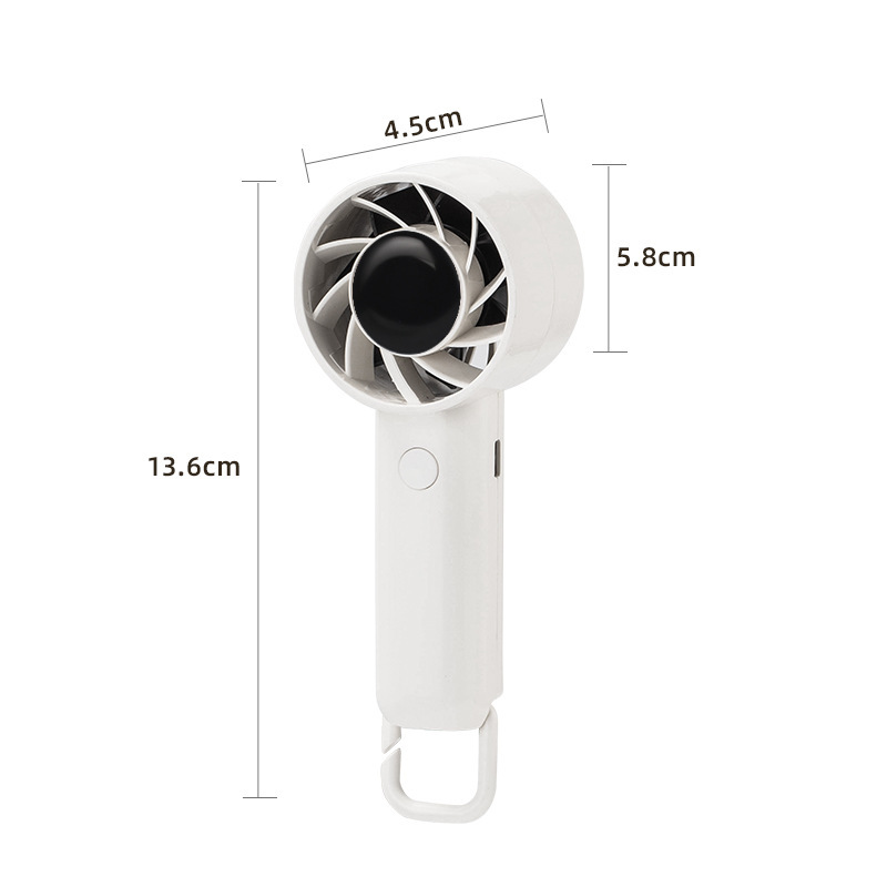 手持ち小型扇風機USB充電シンプルデスクトップ携帯電話スタンド屋外小型扇風機ポータブル折り畳み扇風機|undefined