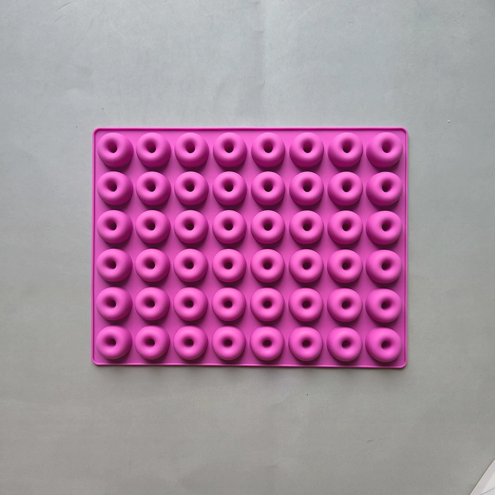 Silicone donut, acrylic mold, DIY, 3D