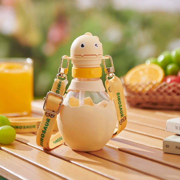 Little Dinosaur Big Belly Cup-Mango Yellow (Gift Belt)