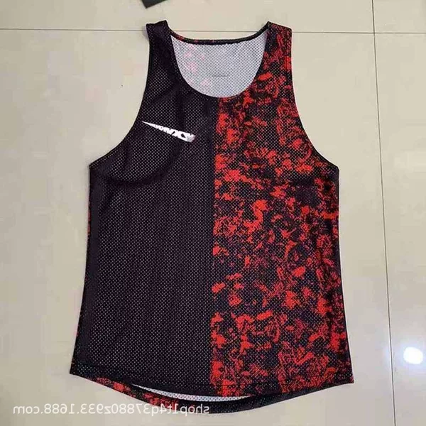 Track and field clothing, quick-drying and breathable, for men and women, sports student training vest, competition wear, sports marathon running clothing, elastic