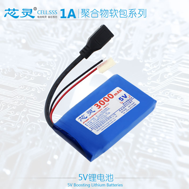 芯灵5V恒压锂电池1A小电流系列微型单片机智能锁升压电源模块4.8V