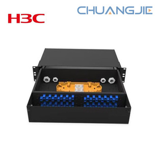 H3C Fiber Optic Terminal Box 96-Core Lc Duplex Rack Slide Rail Distribution Box Gc-Oe96Lc2S2Sn