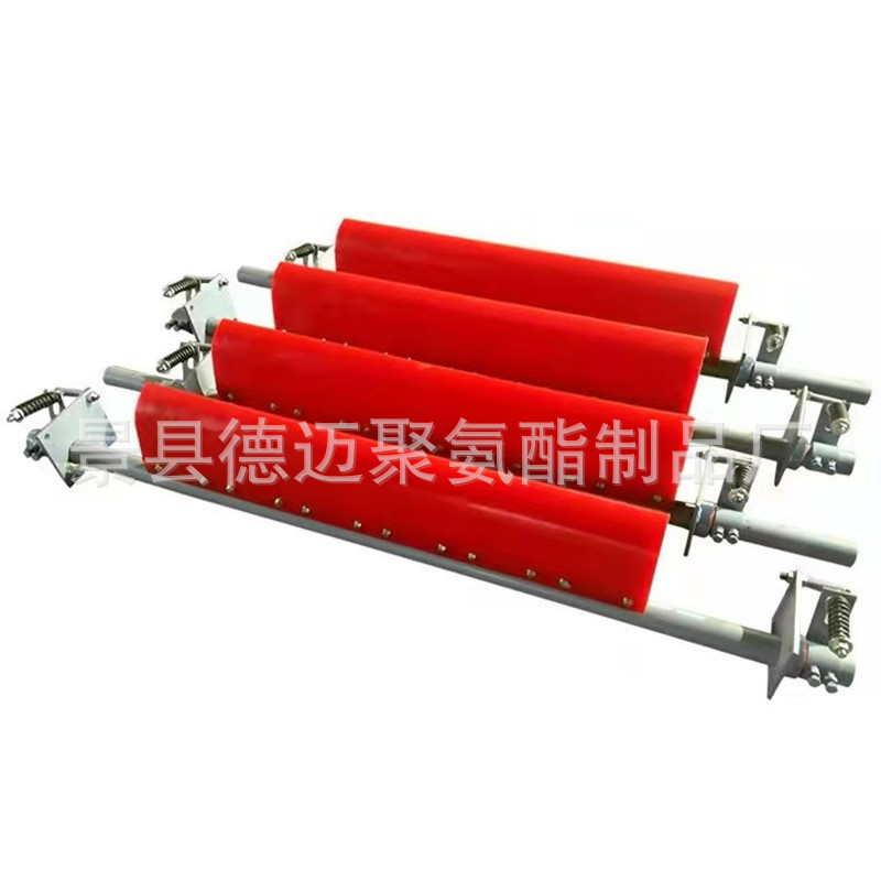 矿用聚氨酯清扫器刮刀皮带机PU刮泥板抗魔刮板耐磨