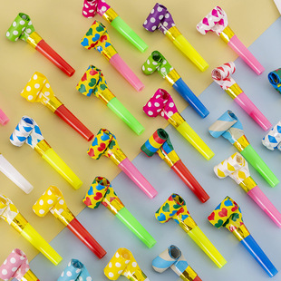 Dragon Whistle for Children, Cartoon Retractable Birthday Party Fun Creative Horn Atmosphere Prop