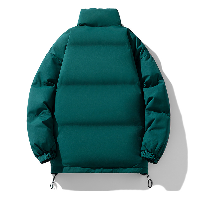 Stehkragen Herrenmantel Winter 2024 Neues Brot Amerikanische Trendmarke Baumwolljacke Paar-Outfit_voghion.com