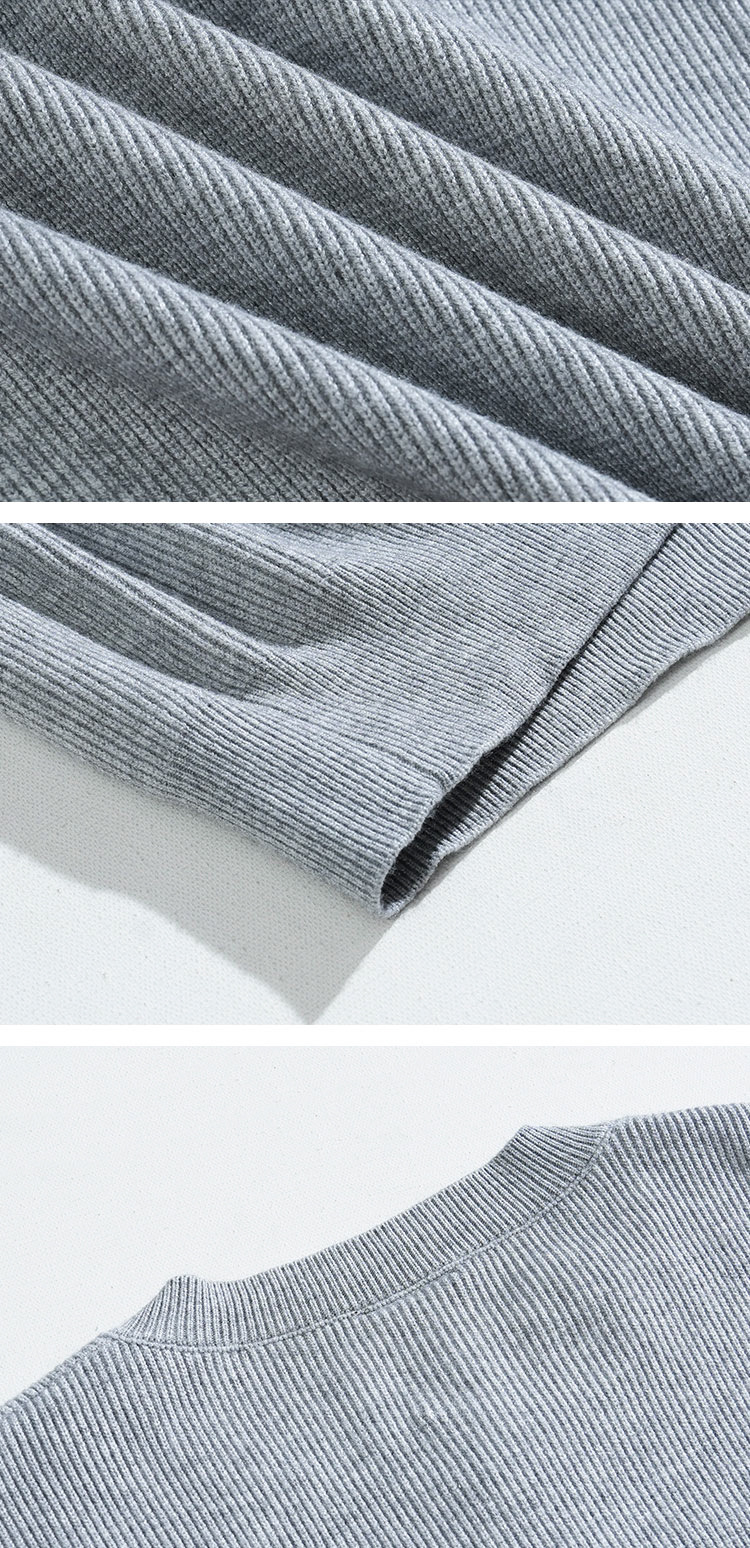 Vêtements pour hommes MYQ Cardigan T-shirt à manches longues Mode d'automne pour hommes Pull haut de gamme Veste décontractée ample_voghion.com