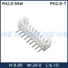 PH2.0-9AW�Ӳ���g��2.0MM�B������������^ֱ����Ӿ�����