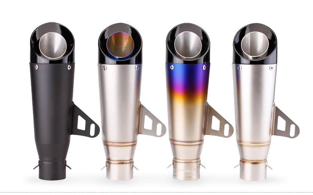 Small ninja Z 250 300 400 MT0709 R25R3R6 fried street SC double layer three layer motorcycle exhaust pipe