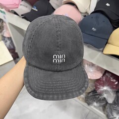 潮牌m字母刺绣软顶短遮显瘦棒球帽子女秋冬个性网红软帽遮鸭舌帽
