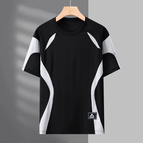 8827 black and gray clean top