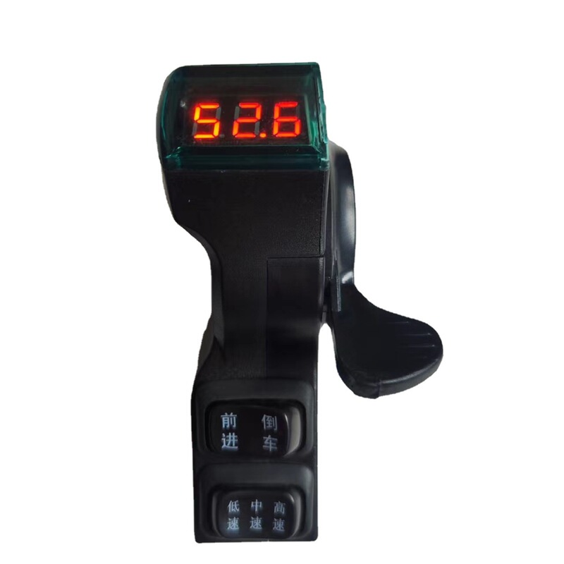 Red Screen 23 thumb forward reversing + three-speed electric car handle electric car speed control throttle handle Red Screen 23 thumb forward reversing + three-speed electric car handle electric car speed control throttle handle