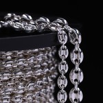 S925纯银猪鼻子项链唇纹链简约设计感高定版重磅纯手工唇吻链