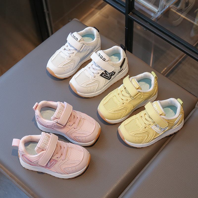 男の子と女の子のスポーツシューズ通気性メッシュお父さん靴 2025 夏の新しい多用途子供の滑り止めカジュアルフォレストシューズ|undefined