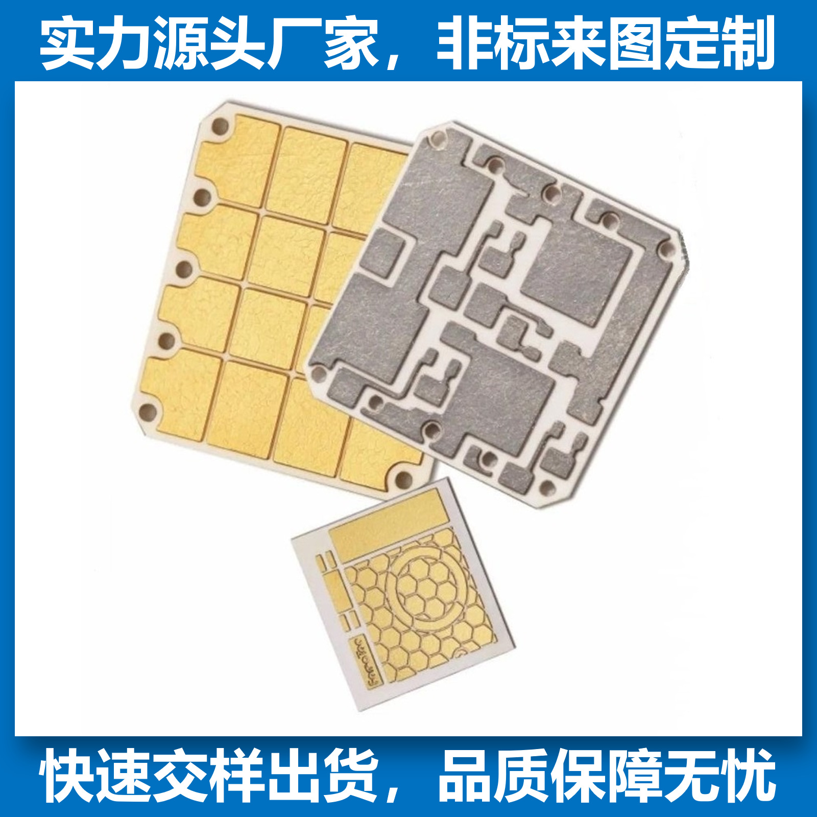 Copper ceramic battery with chip solar-powered