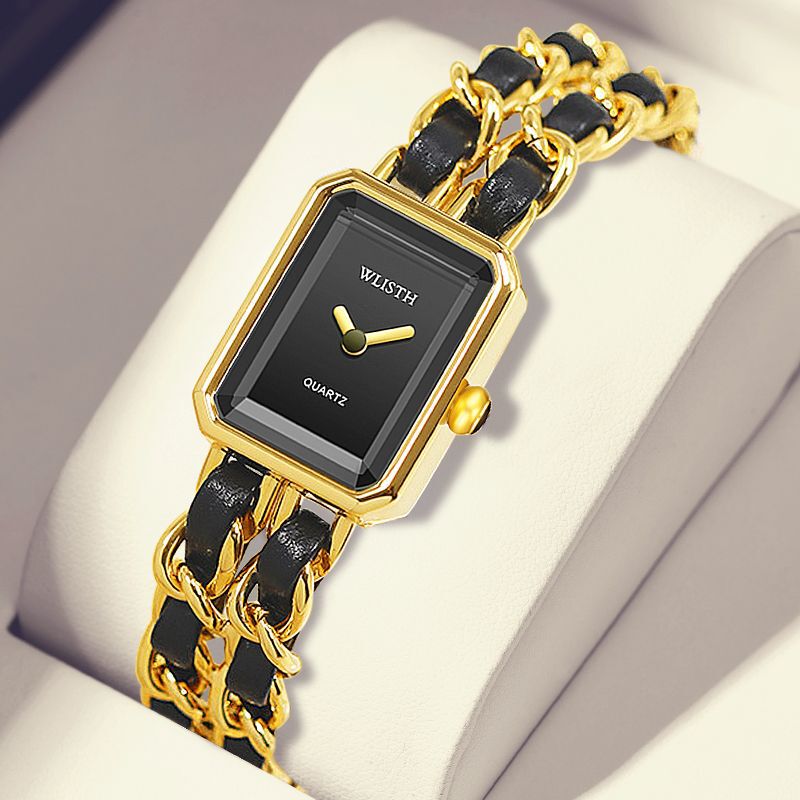 Foreign Trade Cross-border Quartz Watch Small Fragrant Style Temperament Women's Watch Simple Student Watch Fashion Women's Watch Wholesale