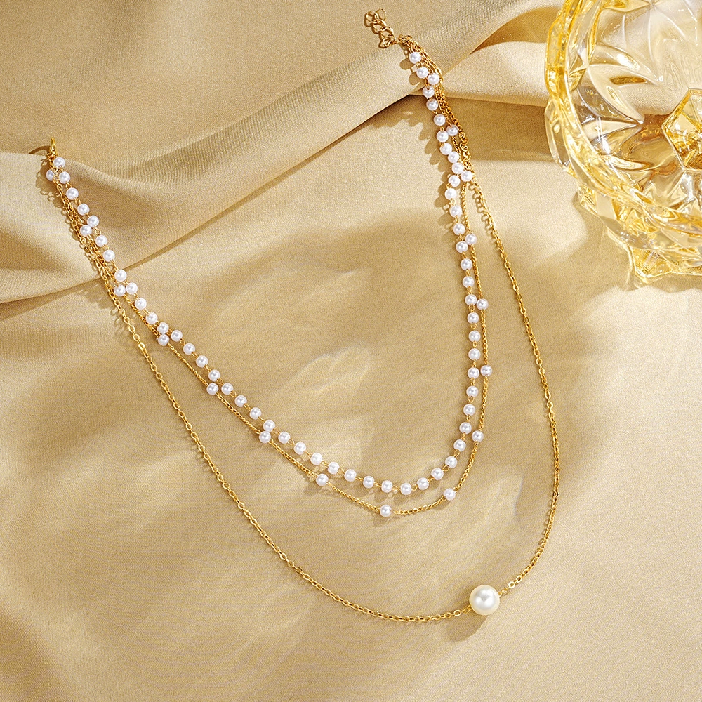 (Граница торговли), модный кулон- Pearl, универсальное ожерелье, европейский стиль, городской стиль, стиль легкой роскоши, яркий запоминающийся стиль, высококачественный стиль