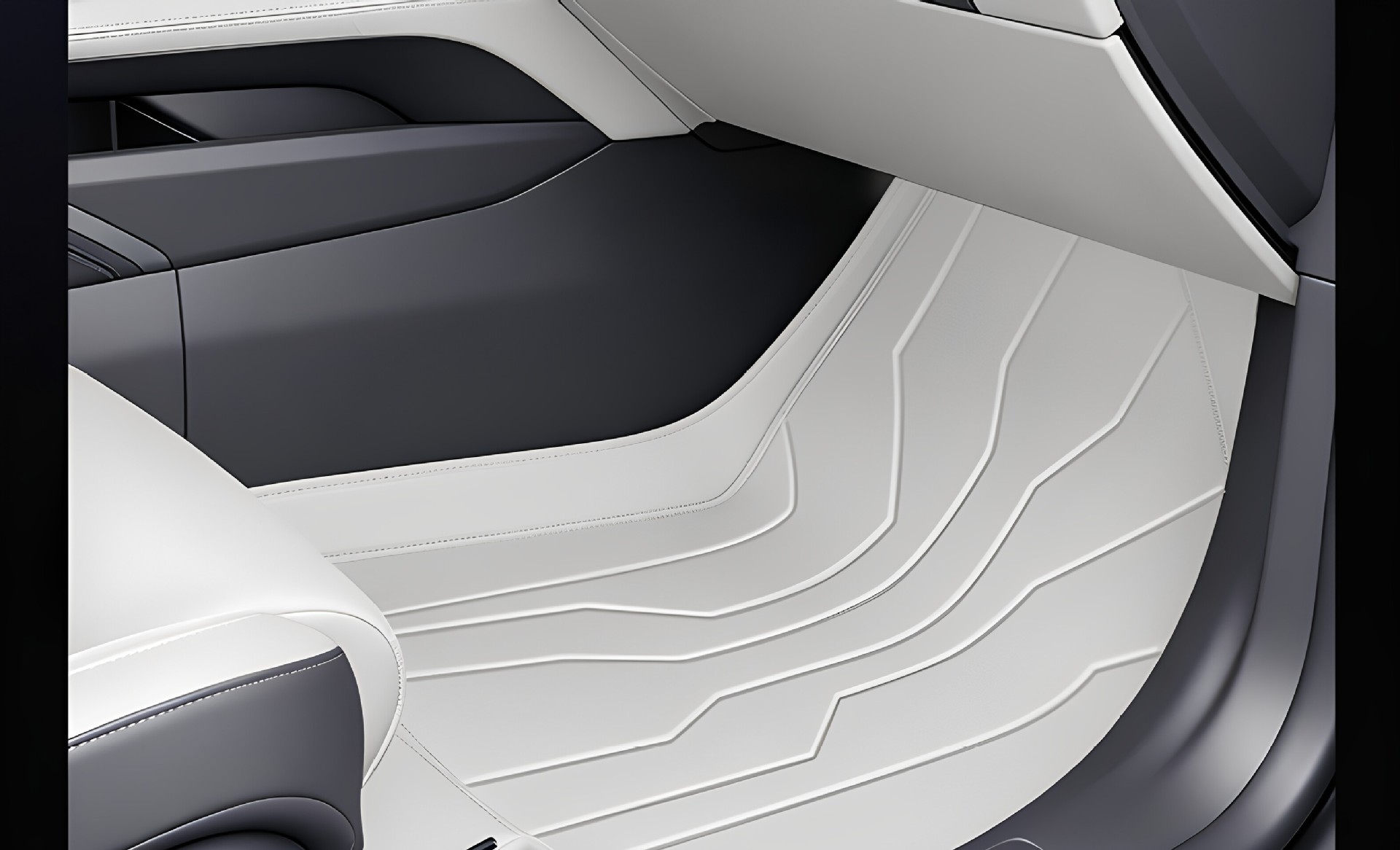 Suitable for Zhiji L6 full-coverage floor mats, 2026 model car interior carpet modification, trunk mat accessories and supplies