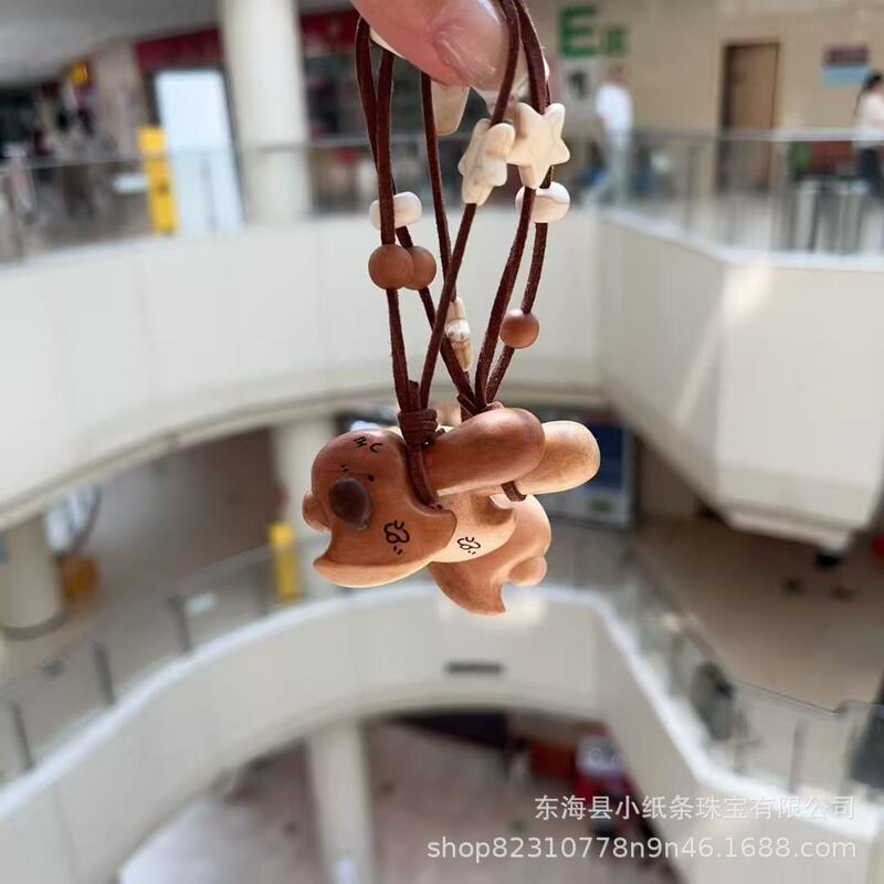网红桃木斧头咖啡 招财纳福文玩配饰配件文玩diy配饰手串珠子手机|undefined