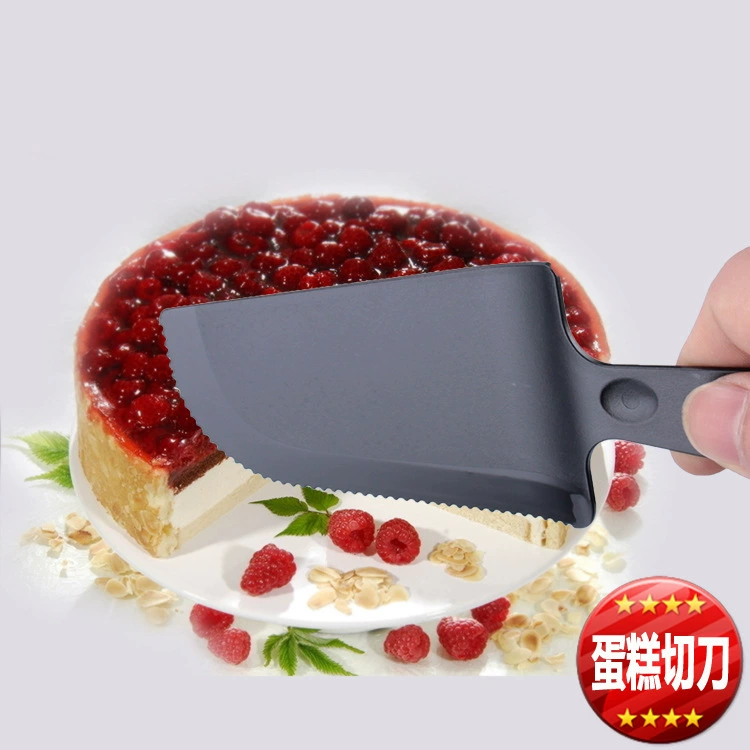 solitary sawtooth plastic cake knife самостоятельная упаковка нож для теста кухонный нож для торта