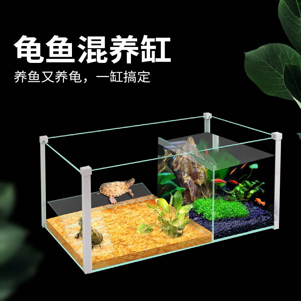 Стеклянная лента для солнечных ванн Черепаха аквариум аквариум аквариум черепаха мелкий домашний полифет стеклянный аквариум черепахи аквариум золотой рыбки