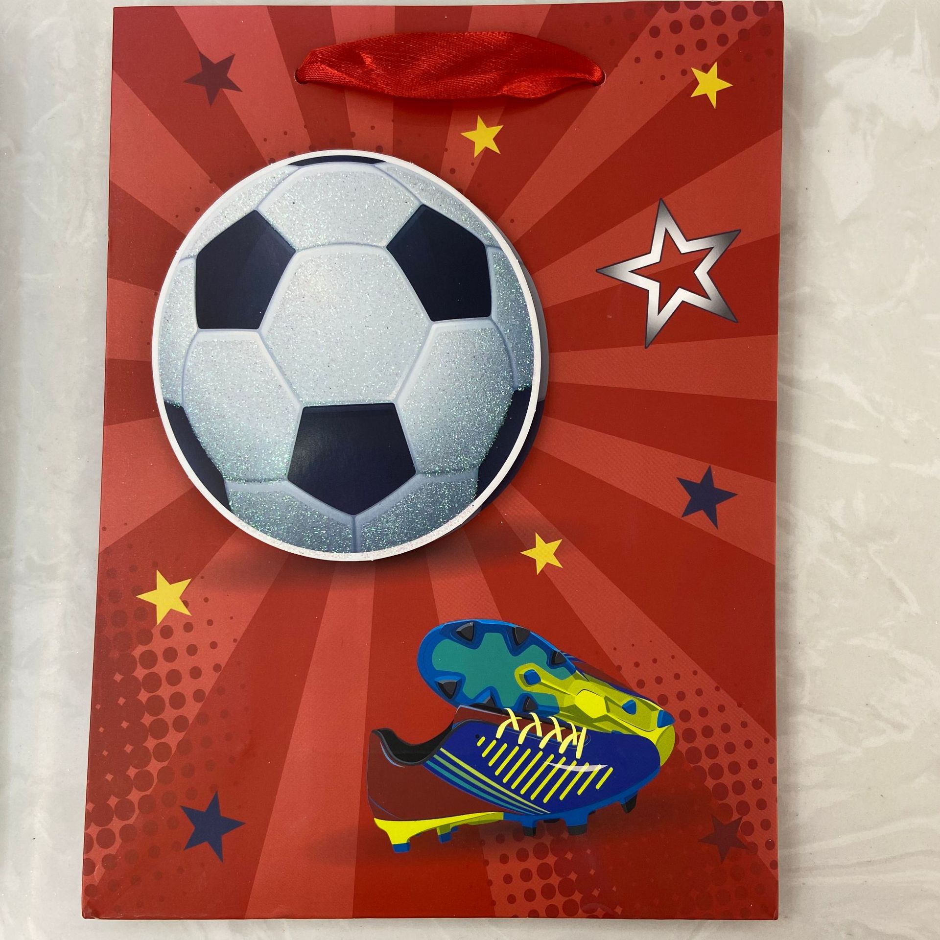 Bolsas de regalo de baloncesto de comercio exterior bolsas de regalo de fiesta de cumpleaños bolsas de dulces bolsas de papel de papel