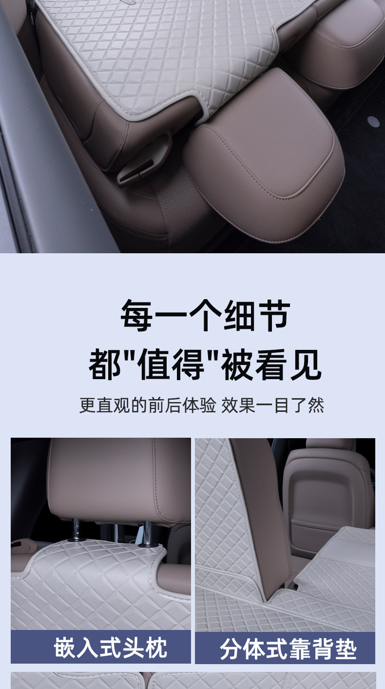 Ideal i6 special trunk mat, fully enclosed, waterproof, eco-friendly material, Ideal i6 standard trunk mat modification accessory
