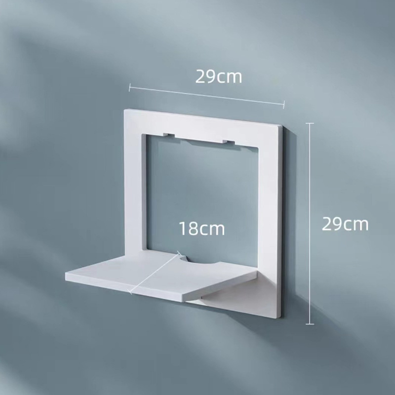 Montado en la pared libre de perforación estante de la pared baño esquina partición de la cocina de almacenamiento de la decoración del restaurante maceta fabricante de rack