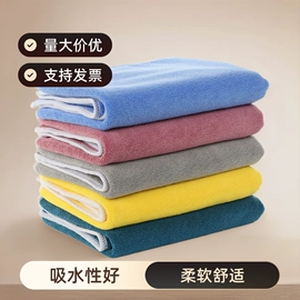 擦车巾;抹布、百洁布;浴巾、沙滩巾