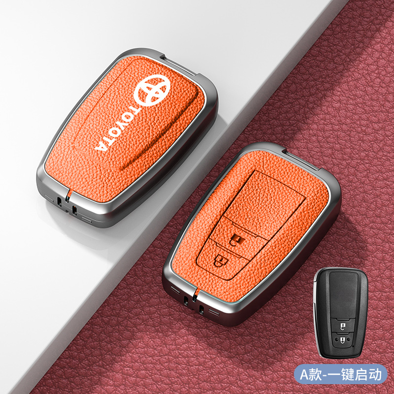 유형 A 아연 합금 쉘 2 버튼 Emma Orange 단일 쉘