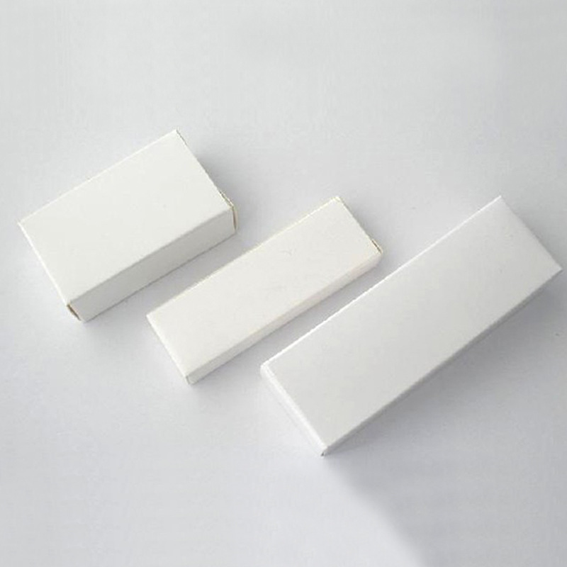 白盒 小白盒 白色小纸盒包装 多种尺寸现货 可以做logo