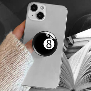 Hot New Style Black 8 Billiards Telescopic Bracket Anti-Fall Lazy Men and Women Simple Stylish Stereo Mobile Phone Bracket