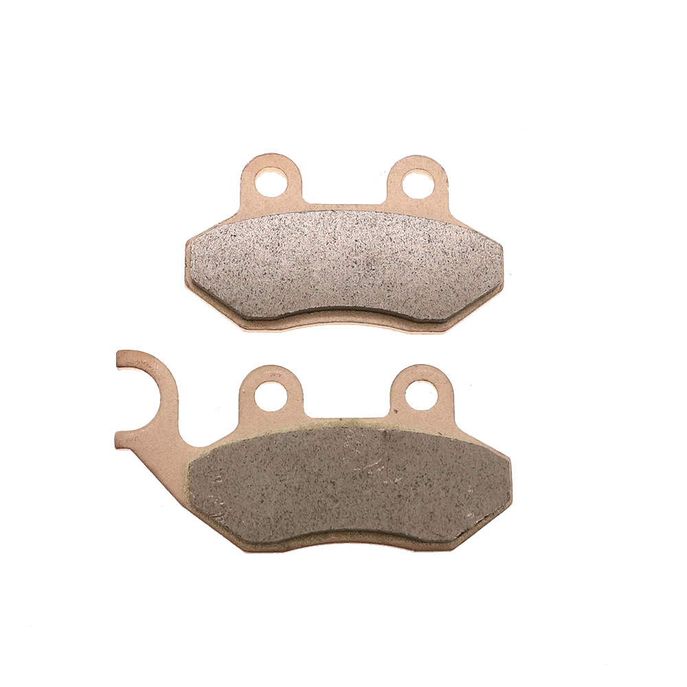 Motocicleta a base de cobre disco sinterizado pastillas de freno cuero kart ATV ATV FA264 Sanyang SYM logo