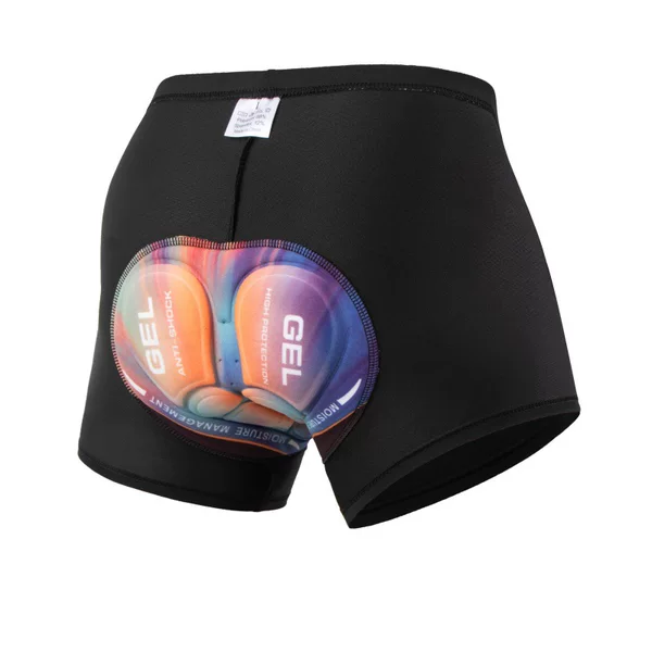 New Cycling Underwear, Rainbow Silicone Cushion Shorts, Men's Cycling Shorts, Factory Direct Sales in Stock