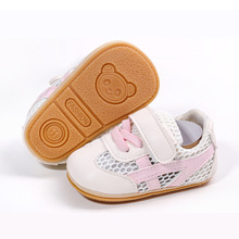 夏款0-1岁婴儿鞋学步鞋子 新生婴儿网布凉鞋定制OEM