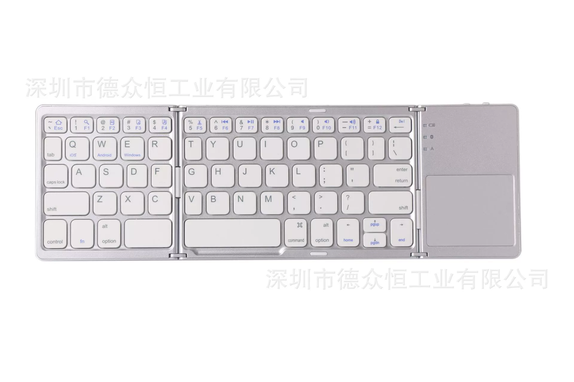 Совместимый с Apple, Huawei, Samsung портативной клавиатуры, Bluetooth