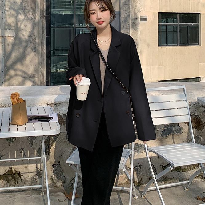 设计感小众垂感西装外套上衣女韩版休闲宽松百搭2025外套女春秋|undefined