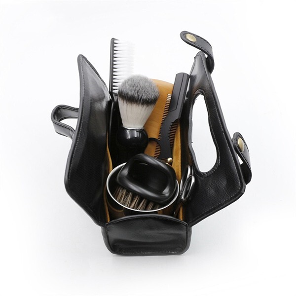 Black ABS+Stainless Steel Beauty Bearded Shaver -Comb Travel…