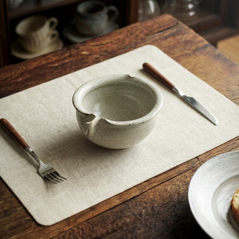 Makie-kin-zara Handmade 2026 New Model Irregular Shaped Rice Bowl for Home Use, Single-Serving Dessert and Bird's Nest Rice Bowl Makie-kin-zara Handmade 2026 New Model Irregular Shaped Rice Bowl for Home Use, Single-Serving Dessert and Bird's Nest Rice Bowl