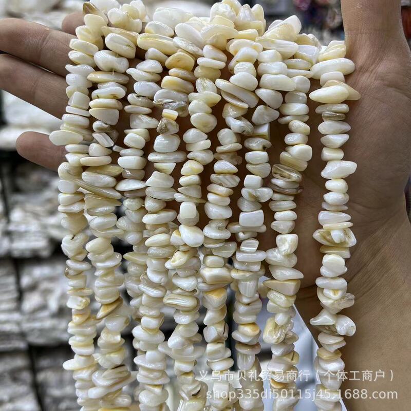 淡水貝殻砂利10-13mm異形貝殻DIY服飾部品ネックレスブレスレットアクセサリー部品卸売り|undefined