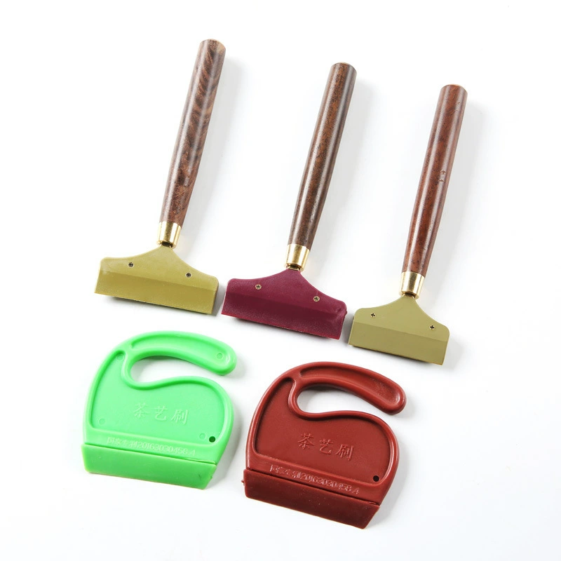 Rubber plastic brush ebony sandalwood, direct factory sales, wholesale