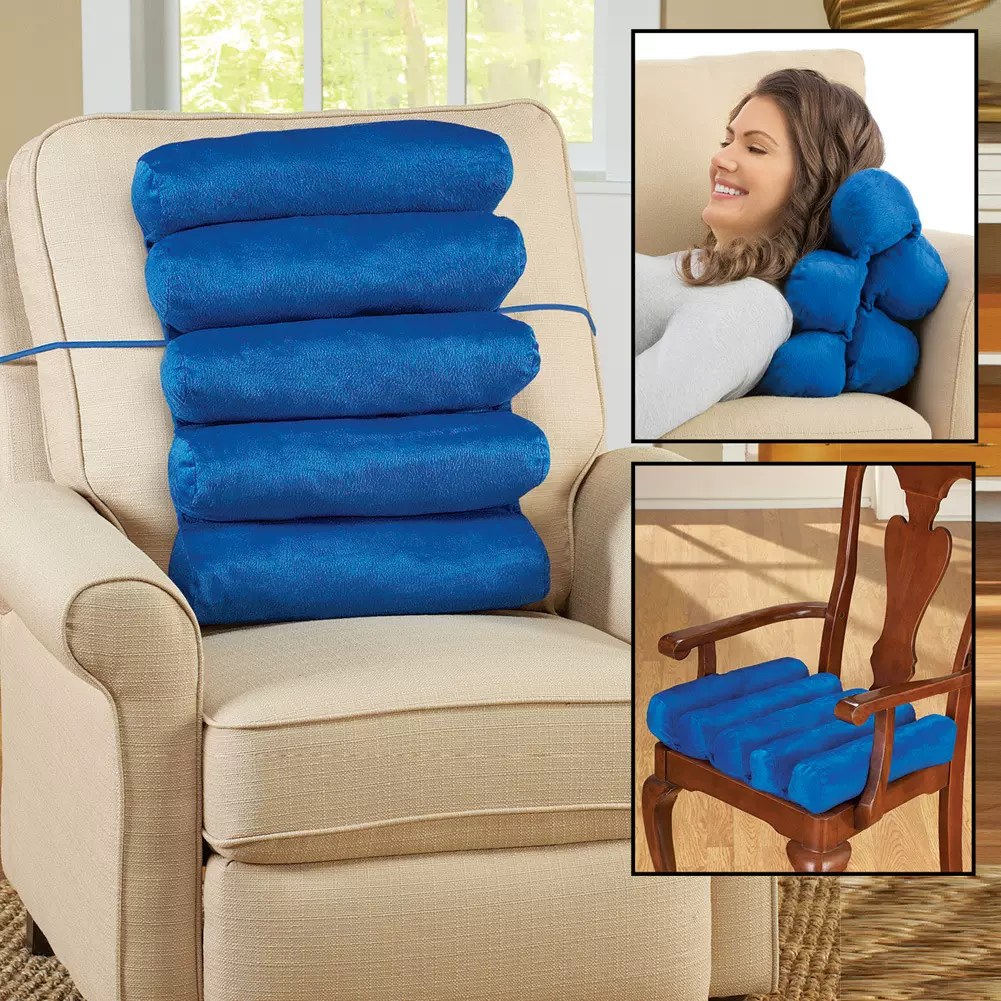 【亚马逊热销】可调节式多功能枕 腰椎垫 腿枕 椅子垫 沙发垫