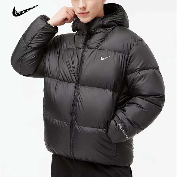 Winter Hooded Cotton Jacket for Men 2025 New Trendy Loose Casual Thick Warm Short Puffer Jacket
