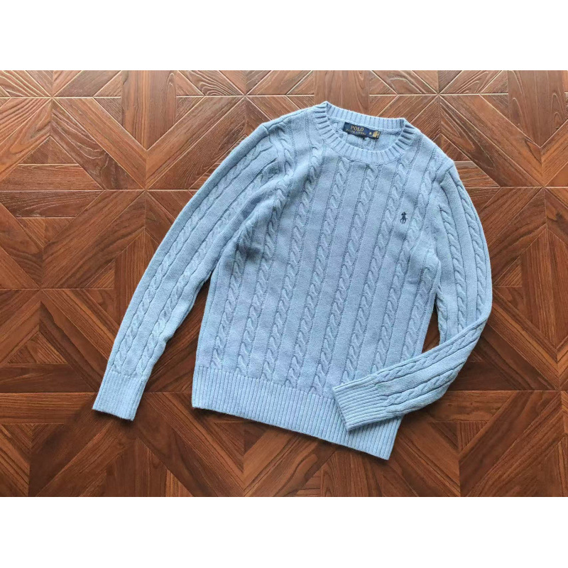 Fuente de alta versión Paul otoño ropa de hombre de cuello redondo chaqueta chaqueta camiseta de punto suéter de pony casual un cabello