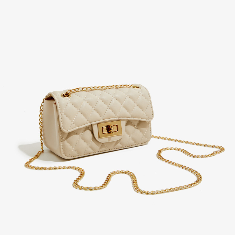 Women's Crossbody Small Square Bag In Pu Leather Fashion Handbag_voghion.com