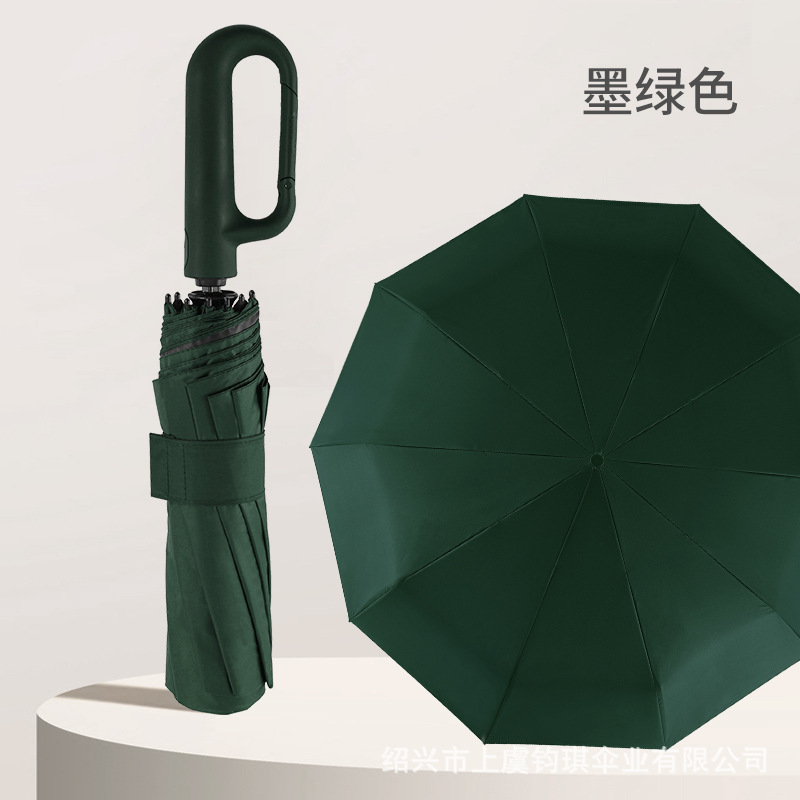 Paraguas de vinilo de protección solar completamente automático en stock logotipo imprimible al por mayor paraguas plegable paraguas de sol paraguas triple
