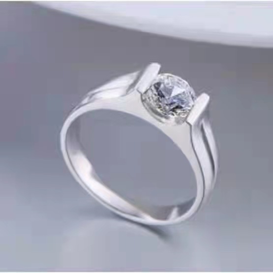 2021 Men's Ring Korean Style Ring Men's Wedding Diamond Ring Birthday Gift