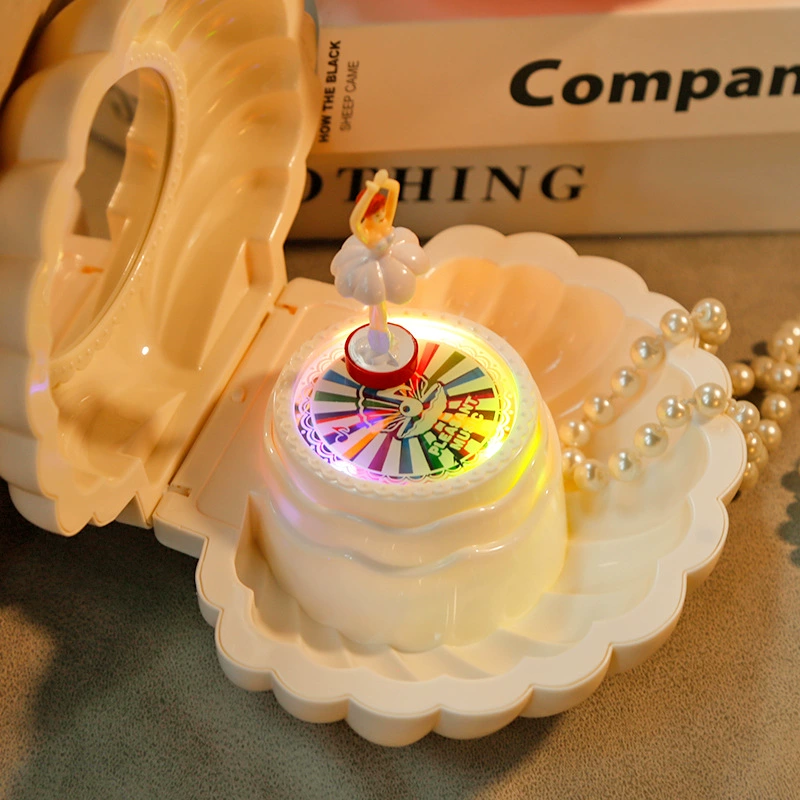 Creative lightweight dancing music box, children's storage system, Birthday gift