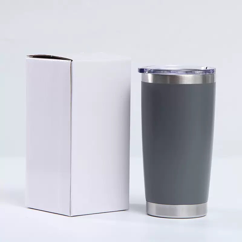 跨境现货20oz汽车杯保温杯304不锈钢冰霸喷塑双层真空车载保冷|undefined