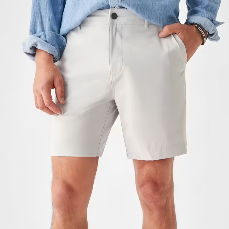 European and American Style Golf Shorts for Men, Summer Outdoor Casual Straight-Leg Shorts, Cross-Border Foreign Trade Men's Clothing